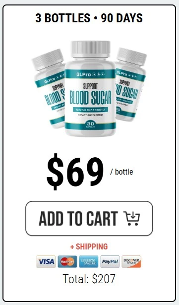 GLPRO 3 bottle pricing — most popular pack