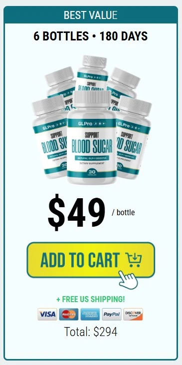 GLPRO 6 bottle pricing — best value pack