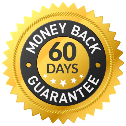 GLPRO 60-day money-back guarantee badge